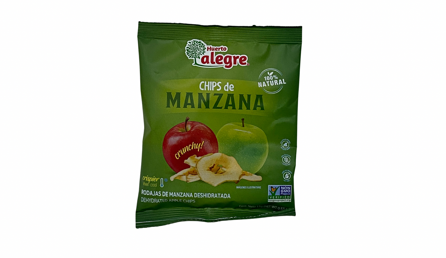 Chips de manzana chica
