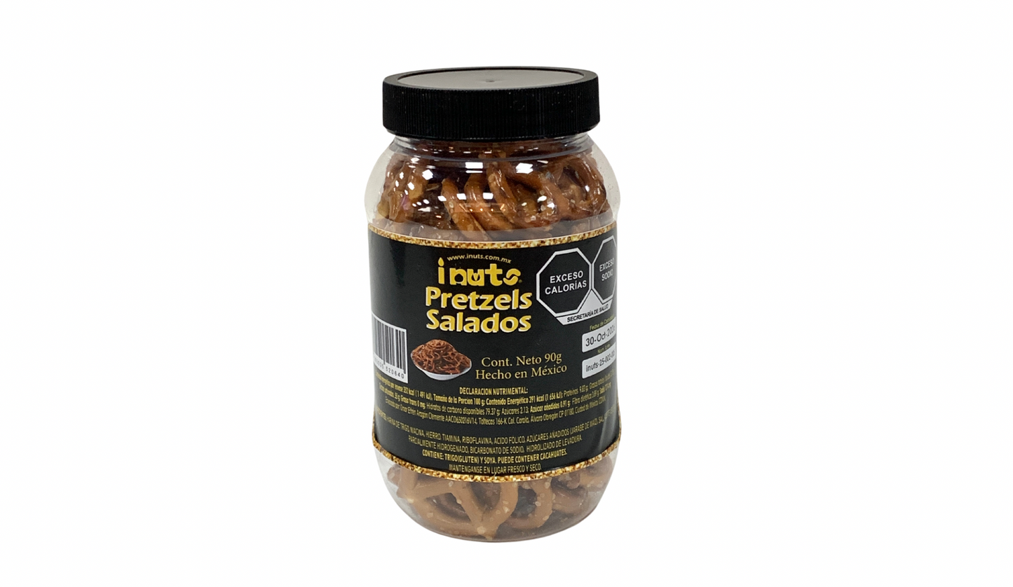 Pretzels salados inuts