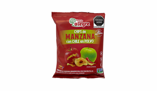 Chips de manzana (con chile chica)