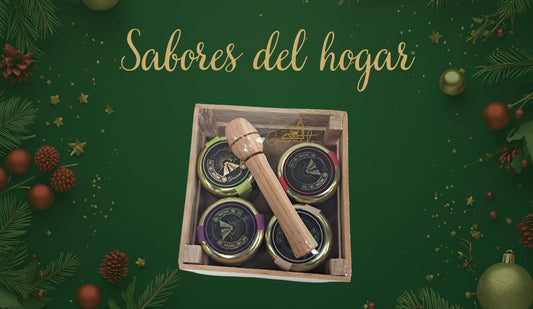 Huacal con salsas mini