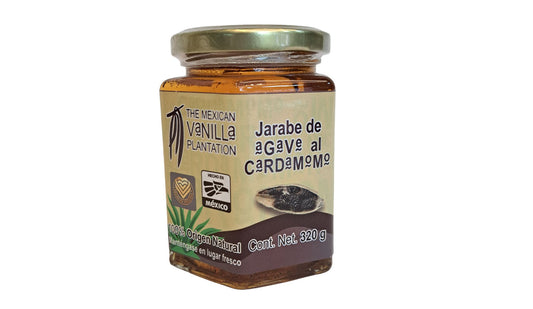 Jarabe de agave al cardamomo